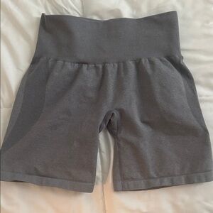 NVGTN Charcoal High-Waisted Shorts